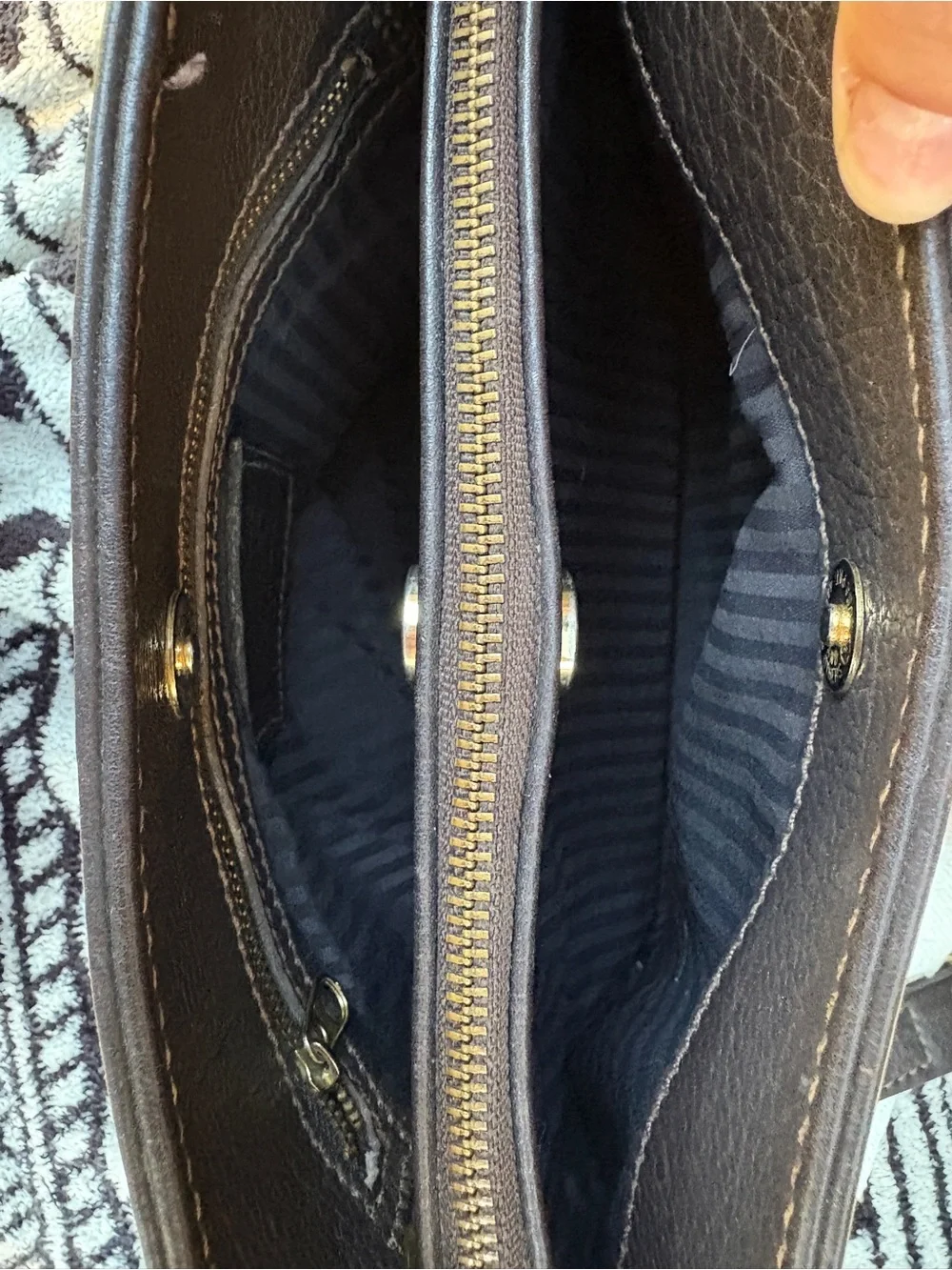 Coach Brown Leather Crossbody Bag